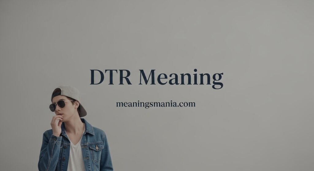 dtr-meaning
