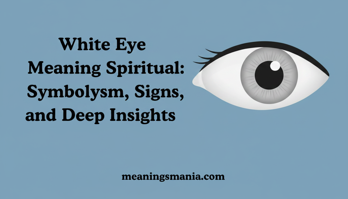 White Eye Meaning Spiritual: Symbolism, Signs, and Deep Insights