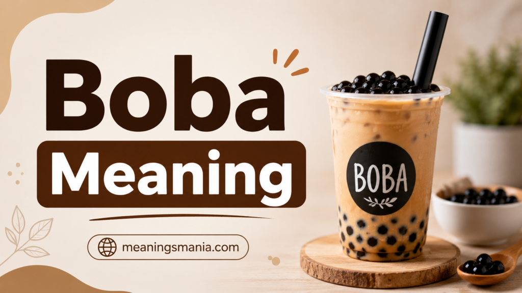 boba-meaning