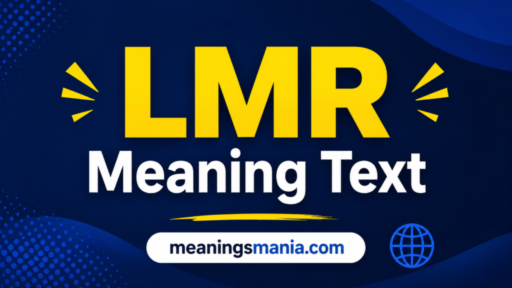 lmr-meaning-text