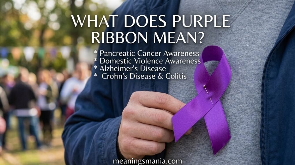what-does-purple-ribbon-mean