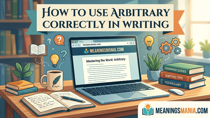 how-to-use-arbitrary-correctly-in-writing