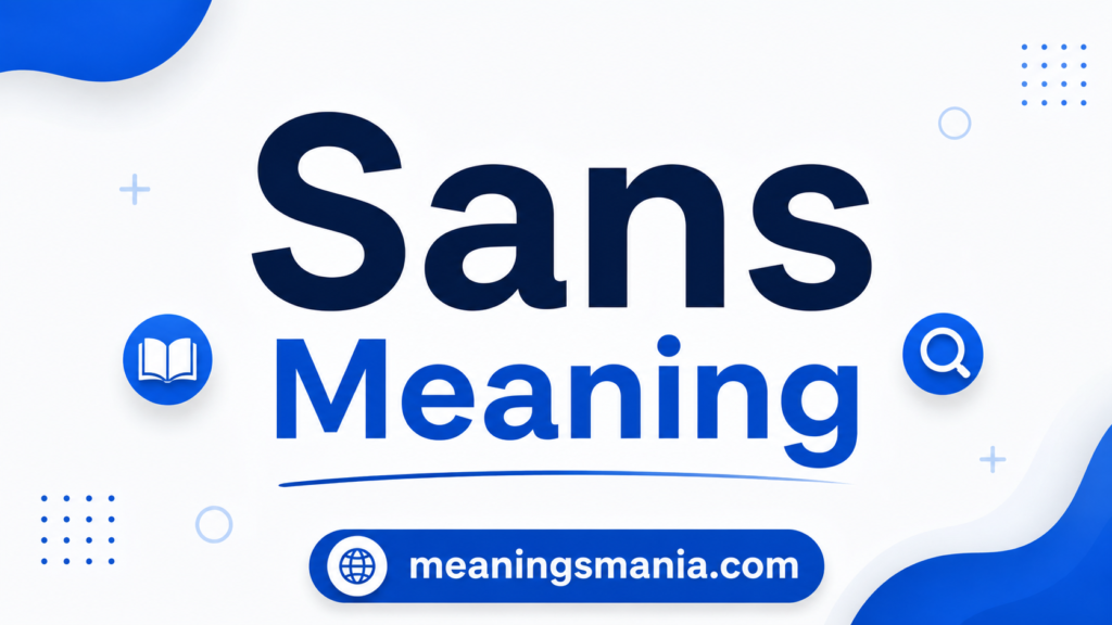 sans-meaning