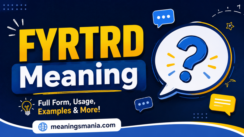 fyrtrd-meaning