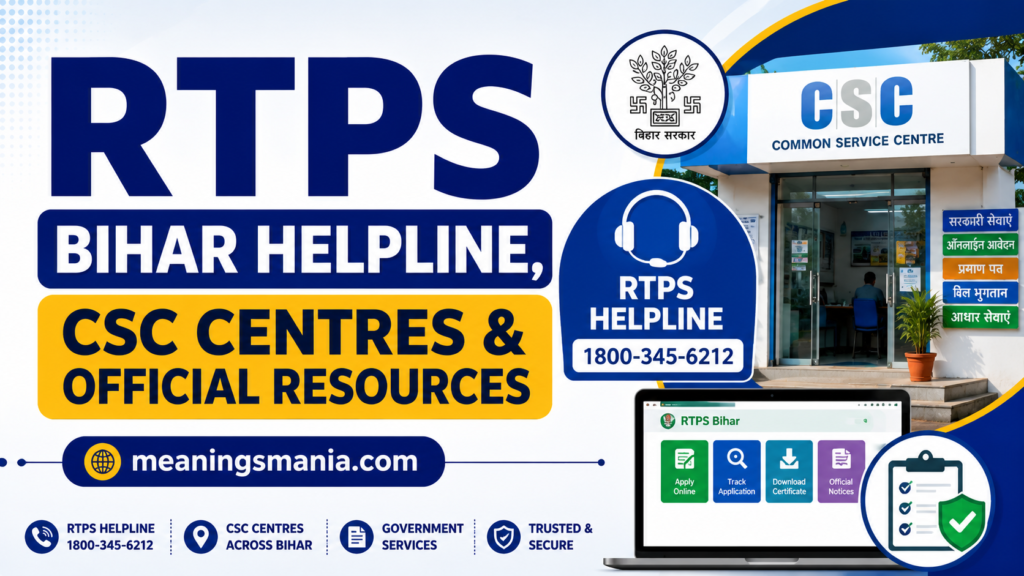 rtps-bihar-helpline-csc-centres-and-official-resources