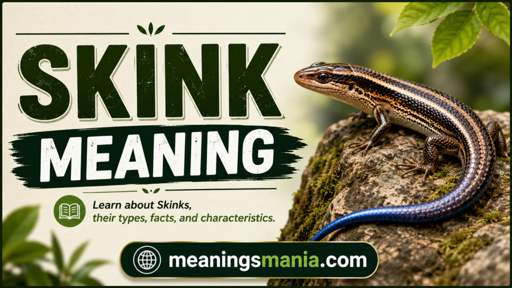 skink-meaning