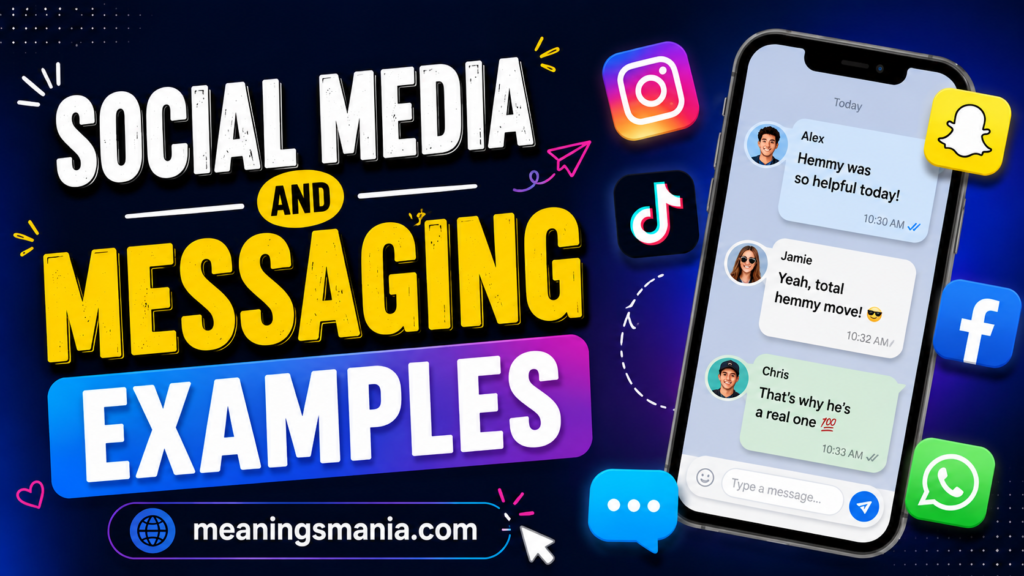 social-media-and-messaging-examples