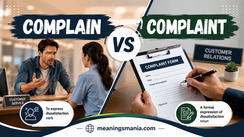 complain-vs-complaint