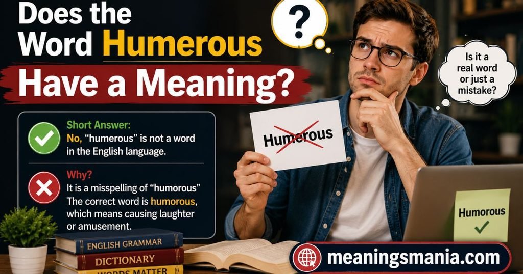 does-the-word-humerous-have-a-meaning