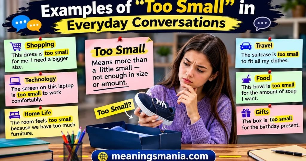 examples-of-too-small-in-everyday-conversations