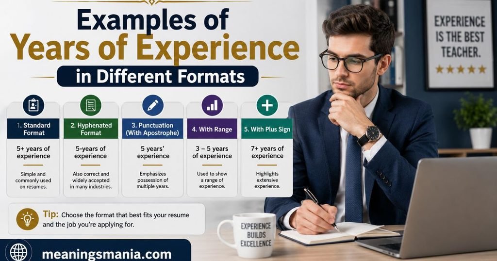 examples-of-years-of-experience-in-different-formats