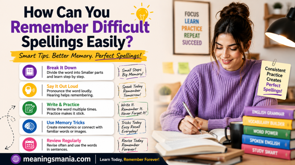 how-can-you-remember-difficult-spellings-easily