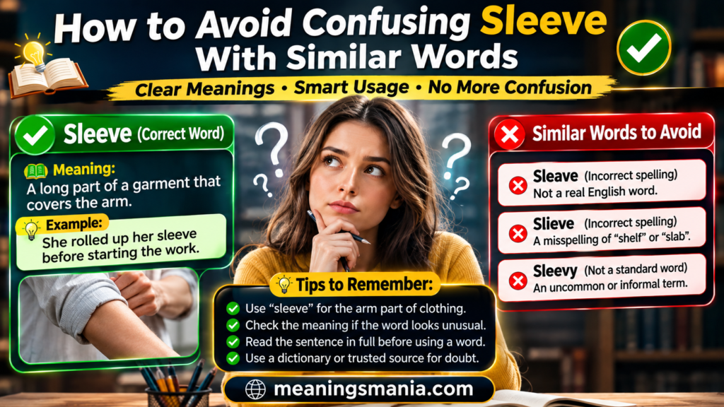 how-to-avoid-confusing-sleeve-with-similar-words