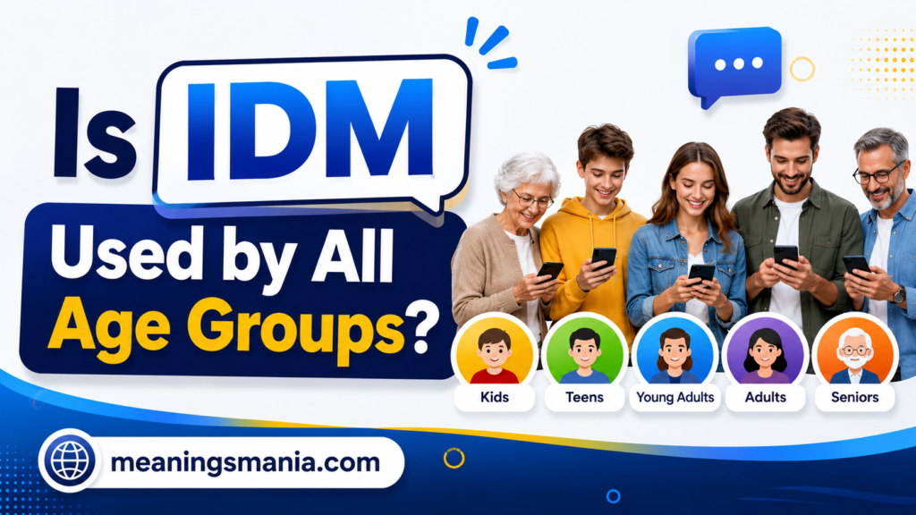 is-idm-used-by-all-age-groups