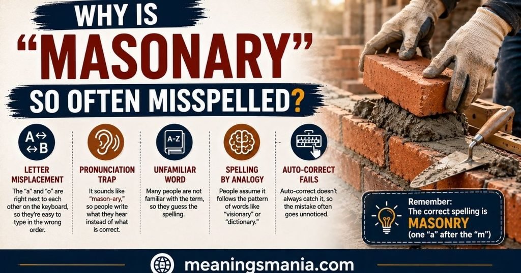 why-is-masonary-so-often-misspelled