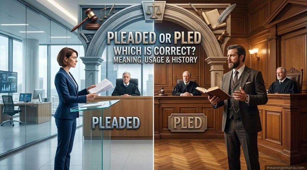 pleaded-or-pled